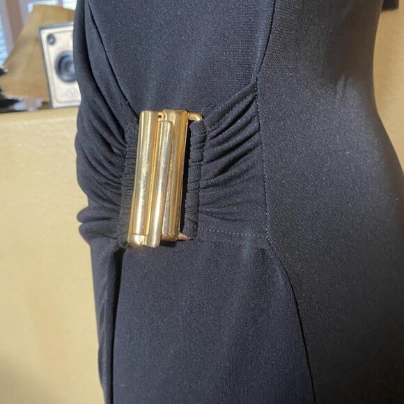 Vintage Aquasuit by La Perla Maxi Swimsuit Cover Up Dress Wrap Robe US size 8 - Picture 12 of 14